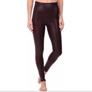 “Assets” by SPANX Faux Leather Leggings